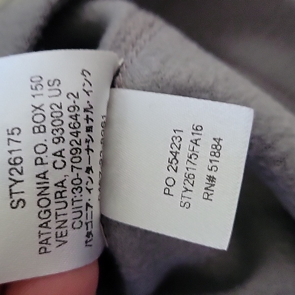 Patagonia Men's Gray Zip-Up Pullover Size Medium - Picture 4 of 4